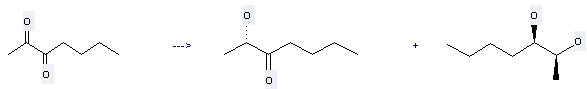 2,3-Heptanedione can be used to produce (S)-2-hydroxy-3-heptanone at the temperature of 30 °C